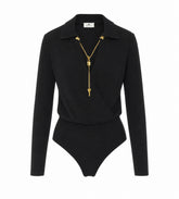 VISCOSE YARN BODY WITH JEWEL CHAIN