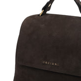 SMALL SVEVA SUEDE HANDBAG