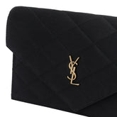 SATIN PARIS WALLET WITH CHAIN