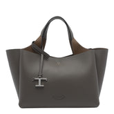 MINI LEATHER BAG WITH T TIMELESS PENDANT