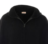 HOODED KNITTED PONCHO