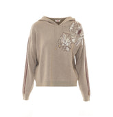 MAGLIA CON CAPPUCCIO