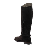 SUEDE BOOTS WITH PRECIOUS STRAP
