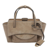 BORSA A MANO FLAP IN SUEDE SMALL