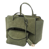 BORSA A MANO FLAP IN SUEDE MEDIA