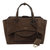 BORSA A MANO FLAP IN SUEDE MEDIA