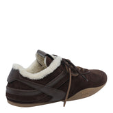 SNEAKER GYMNASIUM IN SUEDE E SHEARLING