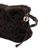 BORSA A SPALLA RICCY SMALL IN FAXU FUR
