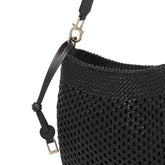 MEDIUM HOBO BAG WITH GANCIO LOGO