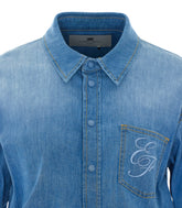 ABITO IN DENIM MINI CON CINTURA