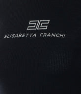 LOGO RIBBED HIGH NECK SWEATER
