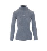 MAGLIA A COLLO ALTO CON LOGO