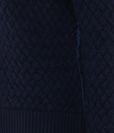 CARDIGAN IN LANA INTRECCIATO