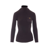 MAGLIA A COLLO ALTO CON LOGO