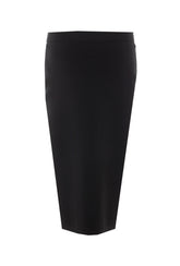 MIDI KNIT SKIRT WITH ZIP