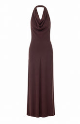 ABITO LUNGO IN SATIN