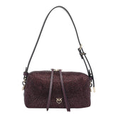 BORSA A TRACOLLA TRITTICO MINI FULL STRASS