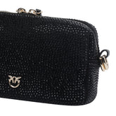 MINI FULL RHINESTONES TRITTICO CROSSBODY BAG