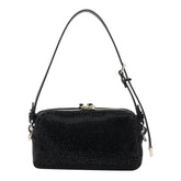 MINI FULL RHINESTONES TRITTICO CROSSBODY BAG