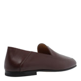 LEATHER SABOT LOAFERS