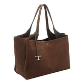 MEDIUM SUEDE SHOULDER BAG