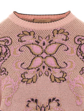 JACQUARD WOOL MIX SWEATER