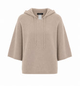 KNITTED HOODIE