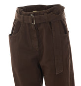 JEANS WIDE CON CINTURA