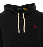 FELPA CON CAPPUCCIO E LOGO POLO