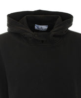 FELPA CON CAPPUCCIO E LOGO