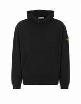 FELPA CON CAPPUCCIO E LOGO