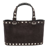 MINI SUEDE ROCKSTUD HANDBAG