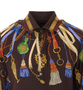 CAMICIA CON STAMPA NAPPINE