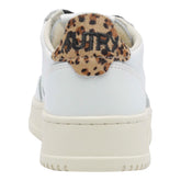 SNEAKERS MEDIALIST LOW LEATHER AND LEOPARD