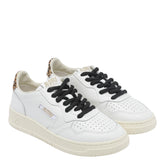 SNEAKERS MEDIALIST LOW LEATHER AND LEOPARD