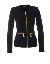 CARDIGAN IN MAGLIA CON ZIP