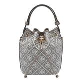 T MONOGRAM BUCKET BAG