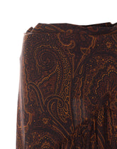 PAISLEY PRINT SKIRT