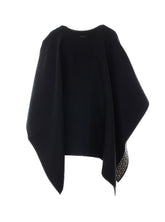 GANCINI REVERSIBLE PONCHO