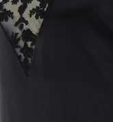 SILK AND LACE DRESS