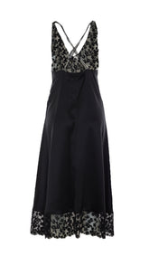 SILK AND LACE DRESS