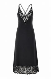 SILK AND LACE DRESS