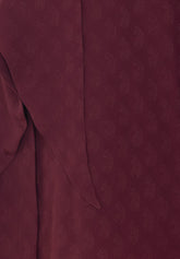 PAISLEY MOTIF AND FOULARD SILK MIX JACQUARD SHIRT
