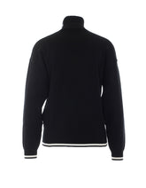 HIGH NECK SWEATER WITH CUT-OUT