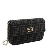 FF JACQUARD TUBE WALLET ON CHAIN