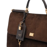 MY SICILY SUEDE HANDBAG
