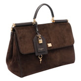 MY SICILY SUEDE HANDBAG