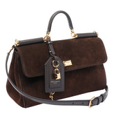 MY SICILY SUEDE HANDBAG