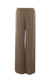 PANTALONE AMPIO IN ENVER SATIN LUCIDO