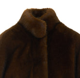 FAUX FUR CAPE